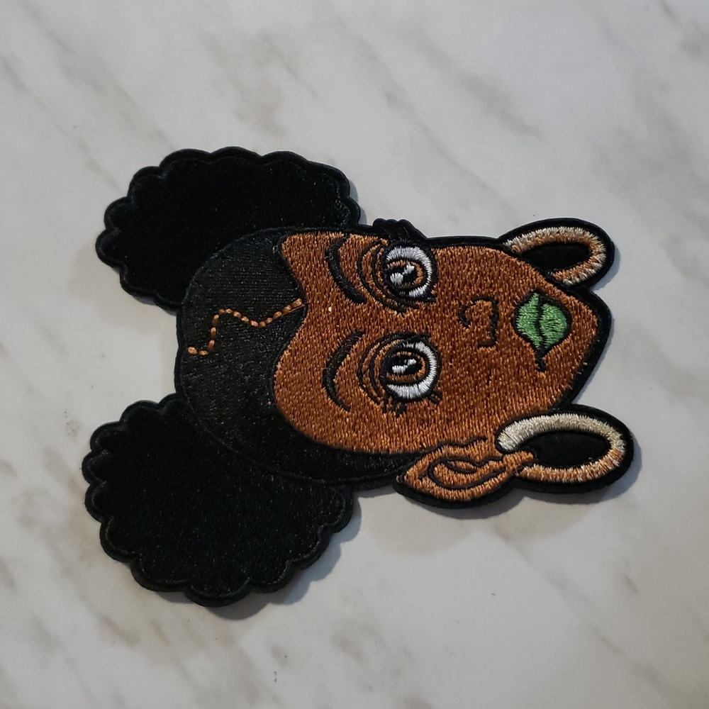 Fly Girl Iron-On Patch